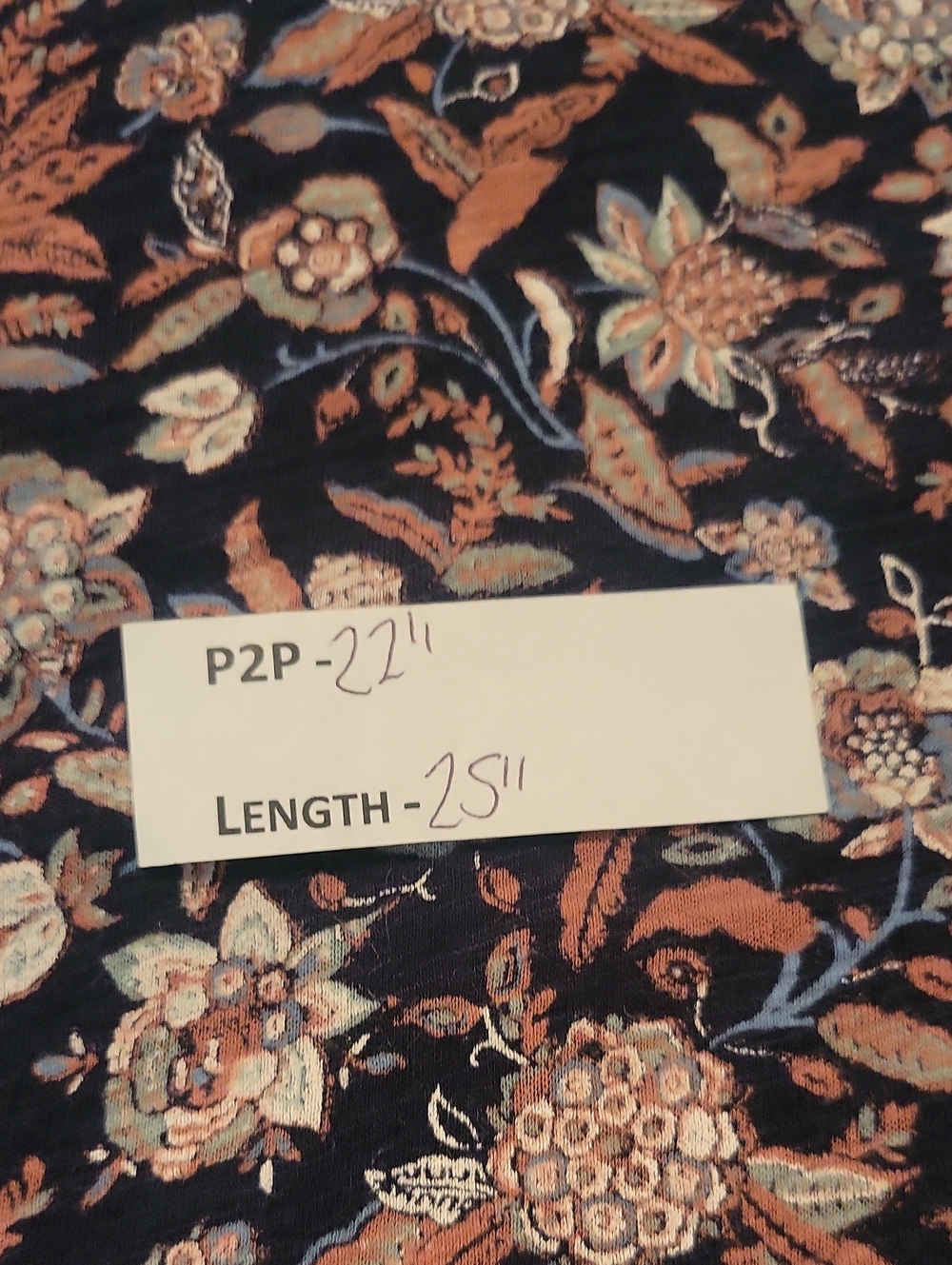 Lucky Brand Floral Blouse - Picture 6 of 8